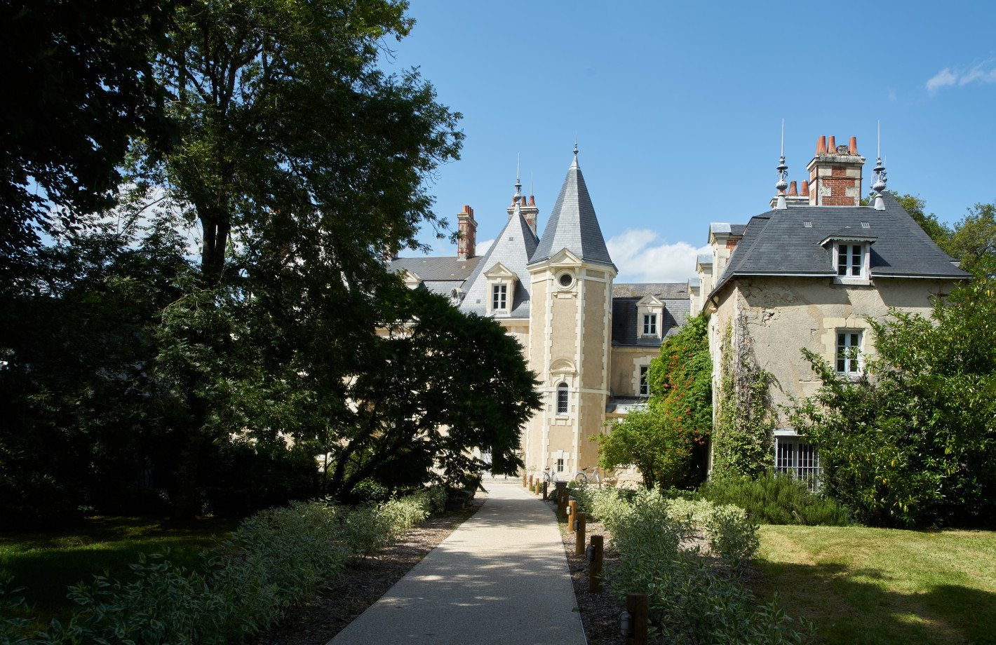 Château d’époque entouré de nature