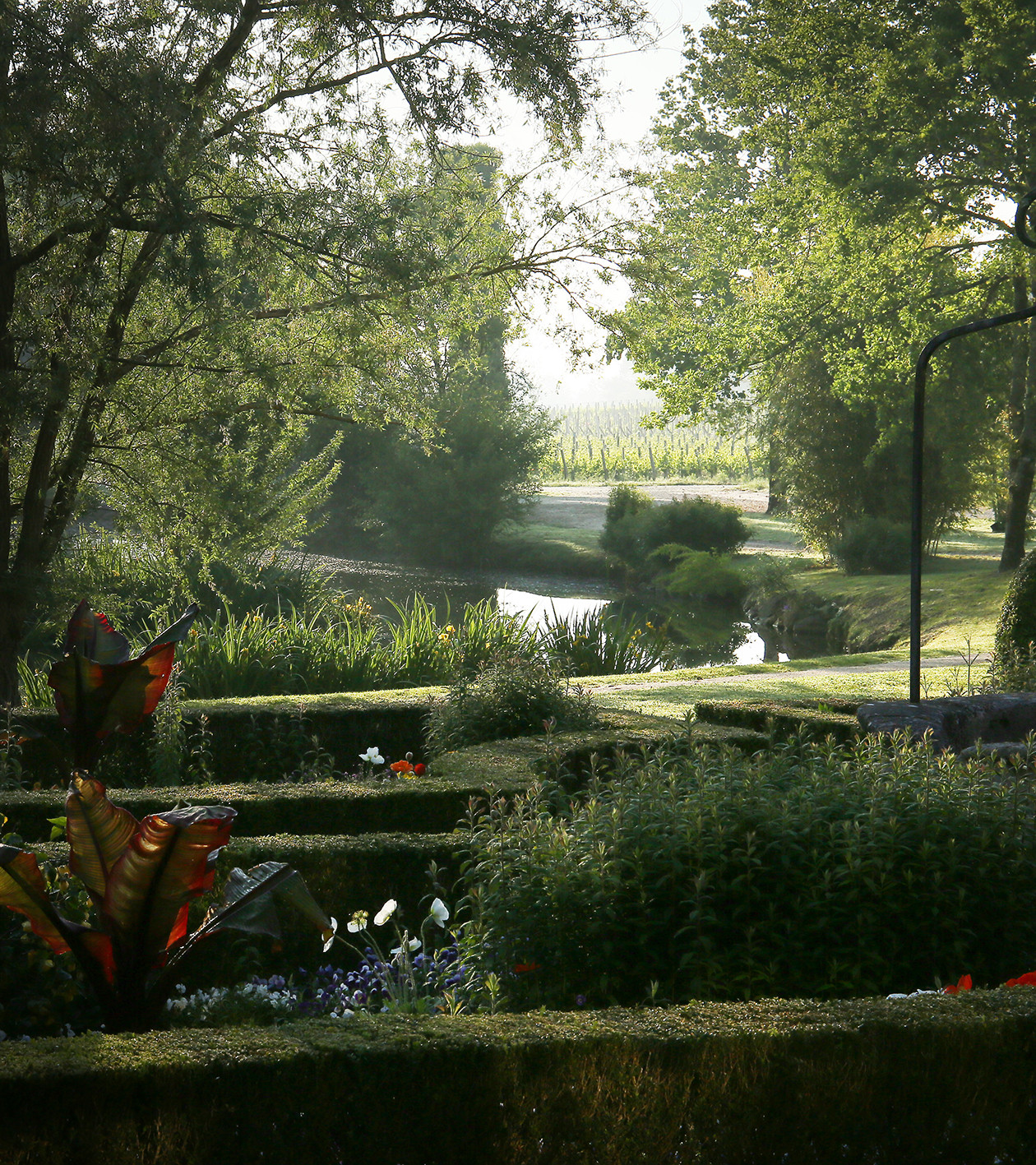 Jardin et vignes des Sources de Caudalie